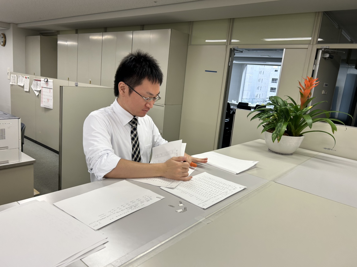 職種紹介　経理　思い出のしごと